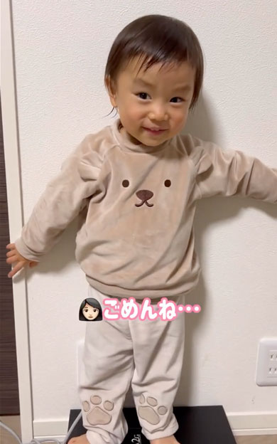 顔真似と方言がかわいい2歳娘