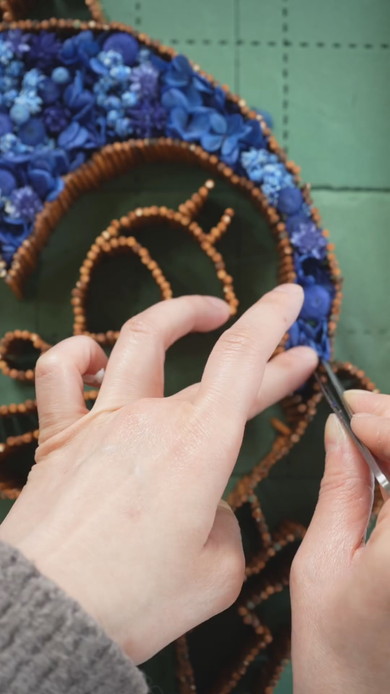 フラワーアートのコキンちゃん作成動画