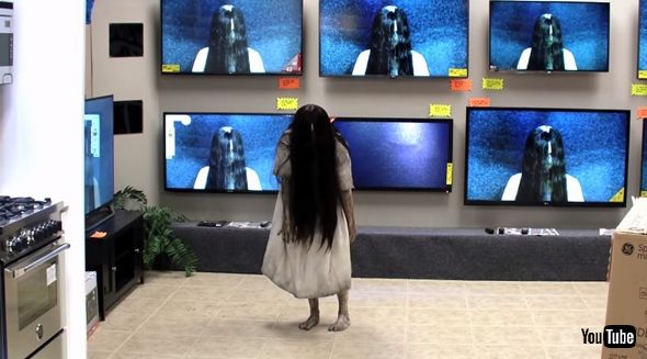 貞子のドッキリ