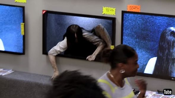 貞子のドッキリ