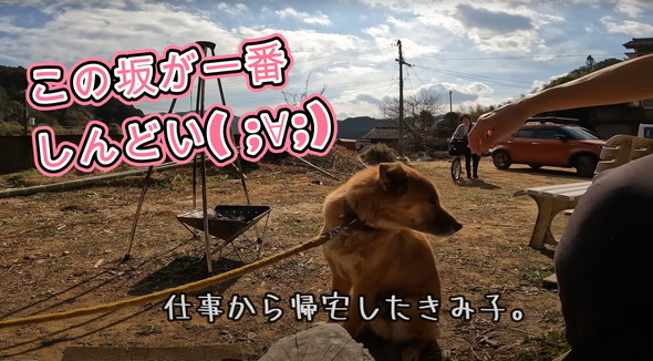 古民家の水路を掃除