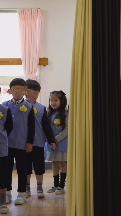 入園式と卒園式のビフォーアフター