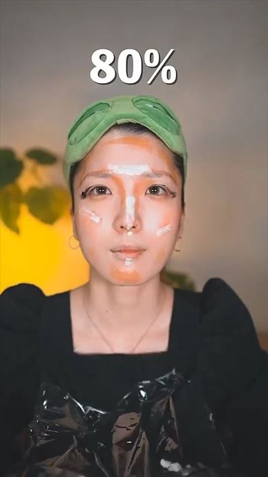 ラップでメイク