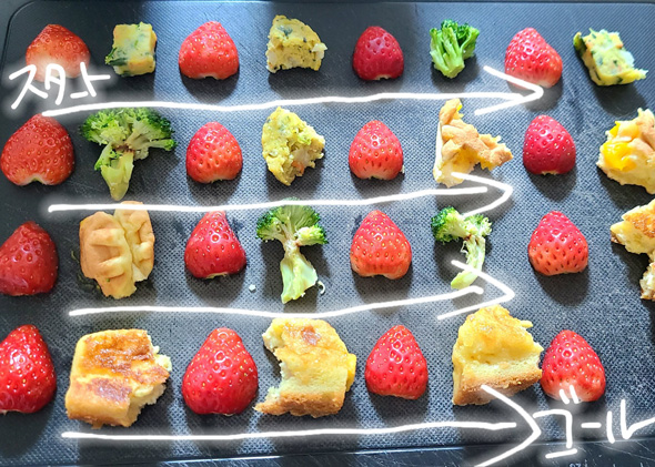 子ども 偏食 ご飯 食べさせる アイデア ご褒美 フルーツ 合間 甘いもの 順番