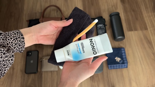 ミニマリスト 女性 通勤 バッグ 中身 持ち物