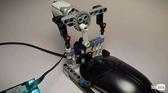 レゴで世界最速のクリック