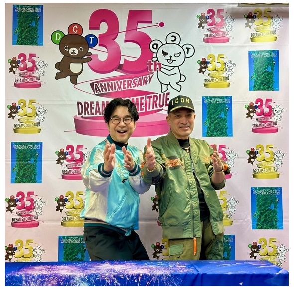 「DREAMS COME TRUE」在籍時の西川隆宏と中村正人