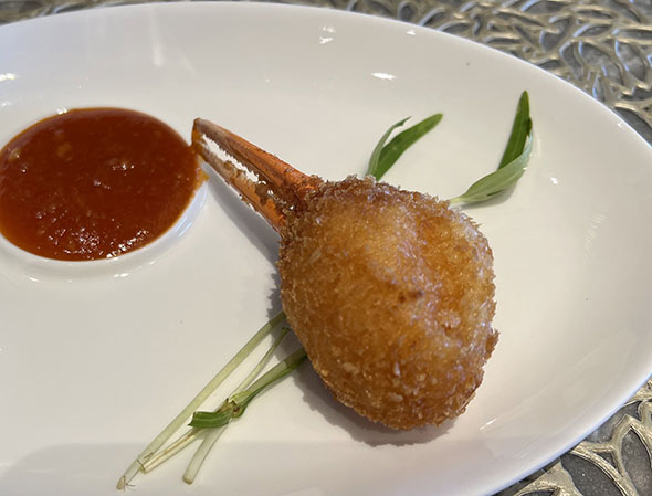 カニクリームコロッケの写真