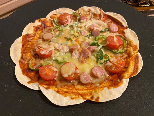 ひき肉 買い忘れた 足掻き 餃子の皮 アレンジ レシピ ピザ 