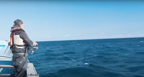 漁師　海釣り　漁師めし　海鮮　刺身　趣味　休日