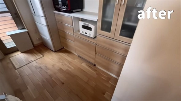 キッチン片付けビフォーアフター