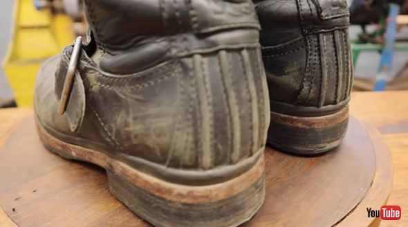 修復 ブーツ ヴィンテージ