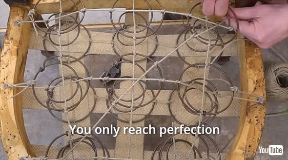 19世紀の椅子修繕