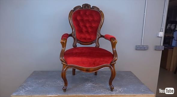 19世紀の椅子修繕