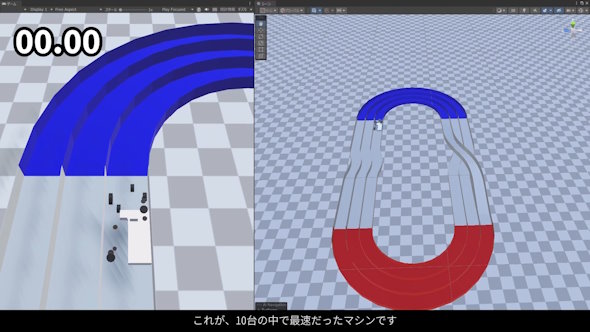 ミニ四駆 物理演算 AI セッティング JCJC