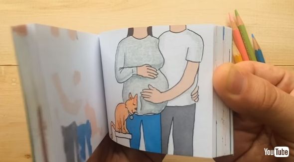 切ないパラパラ漫画