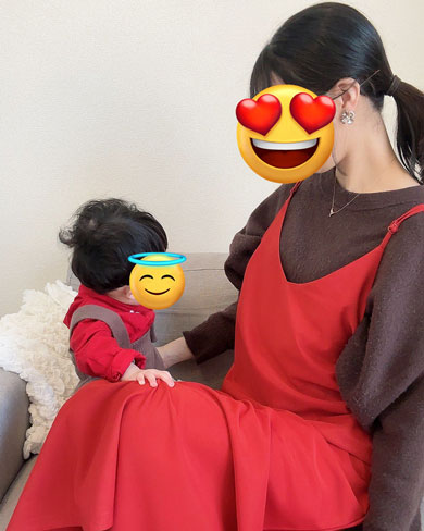 息子とバレンタインコーデ