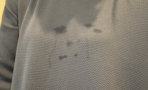 わたしの服に転写されたむすめのかなしみ