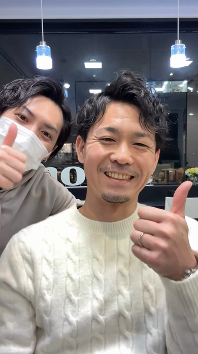 男性 イメチェン 大変身 美容室 髪型 恋人 両親 結婚 あいさつ