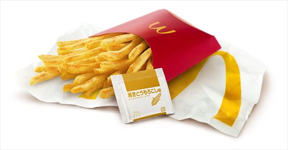 シャカシャカポテト 焼きとうもろこし味