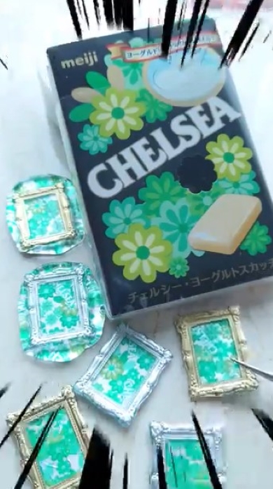 完成したシーリングスタンプ