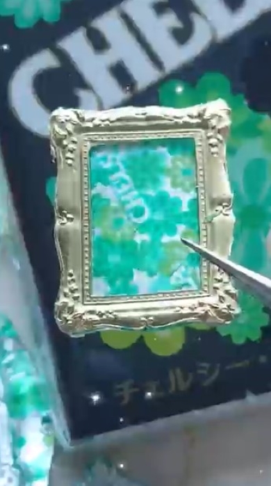 ゴールドのシーリングスタンプ