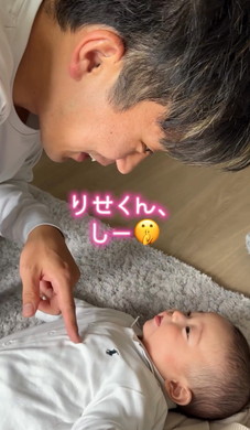 パパと赤ちゃんのおしゃべり