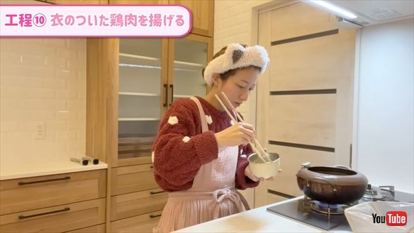 息子に遠足用のお弁当を作る辻希美