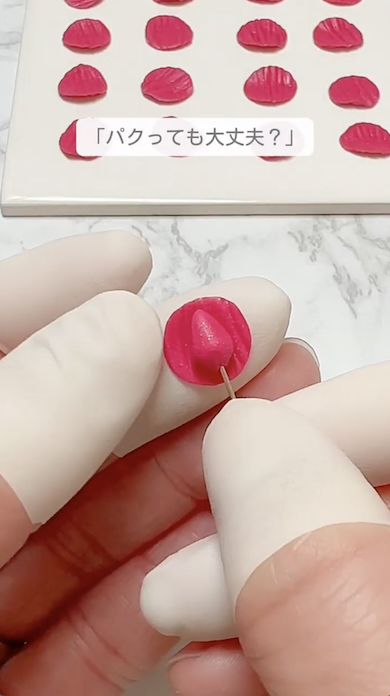 ポリマークレイでバラを作る