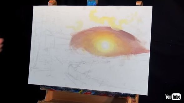 ダイナミックな風景画