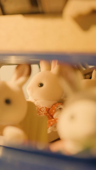 シルバニアのコマ撮りアニメ