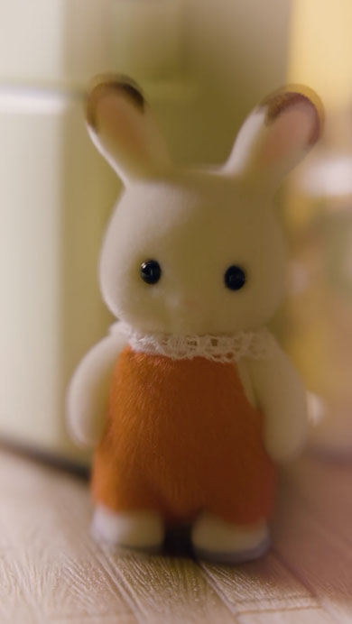 シルバニアのコマ撮りアニメ