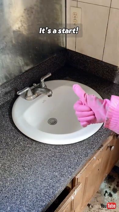 きれいになった洗面台