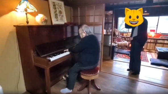 おばあちゃんとピアノ