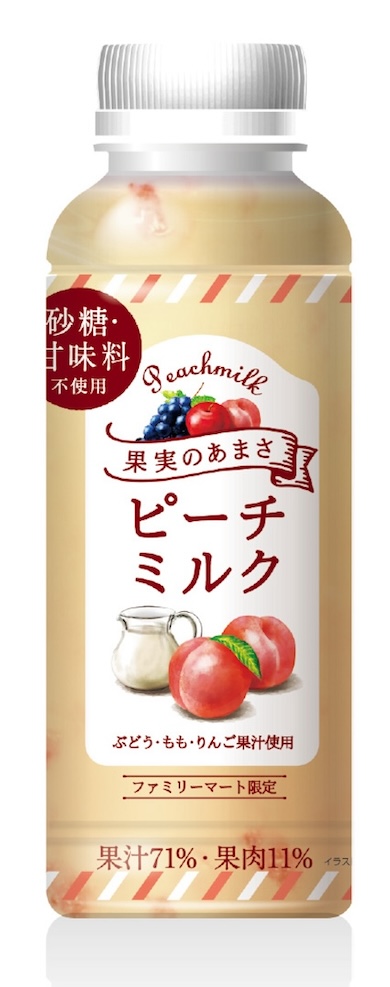 果実のあまさ ピーチミルク