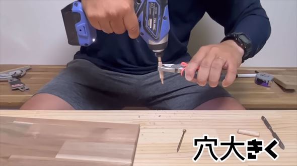壁から生える棚のDIY