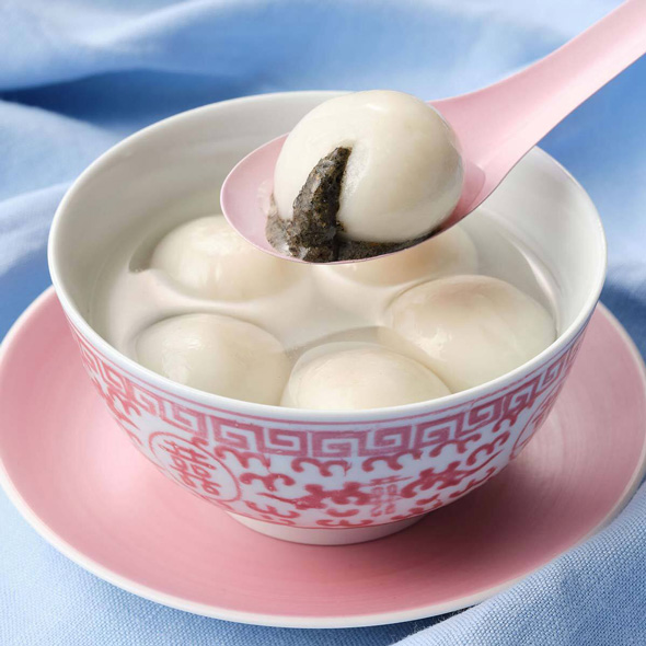 カルディ 台湾フェア スイーツ 湯圓 タンユエン 黒ごま餡