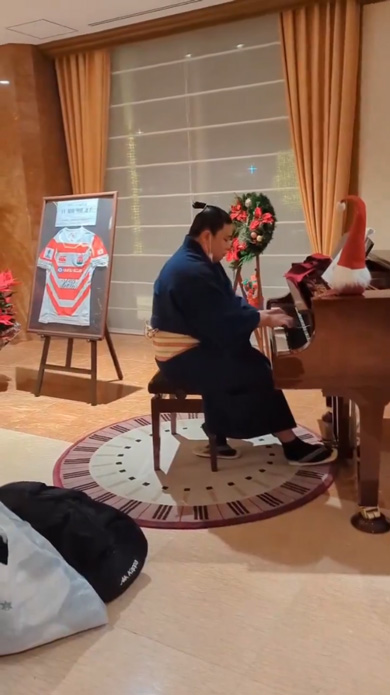 力士 鳴滝 ピアノ Get Wild 演奏 TM NETWORK 