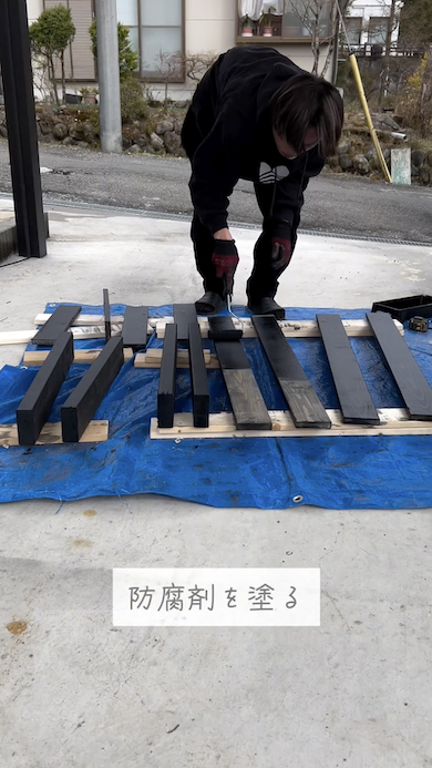 室外機カバーを作成
