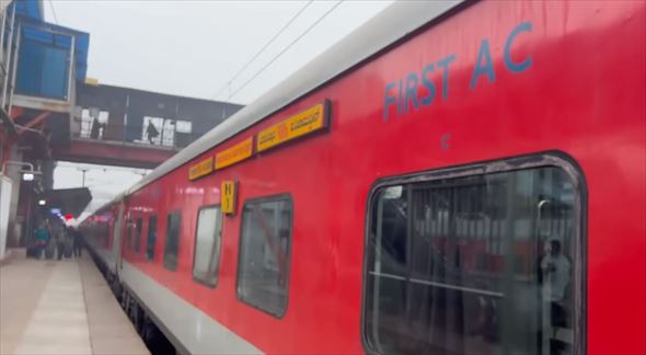 インドの寝台特急