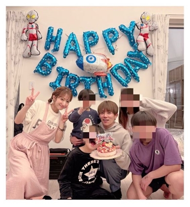 辻希美と杉浦太陽と子どもたち