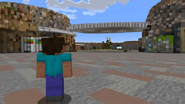 マイクラで再現されたまんのう公園2