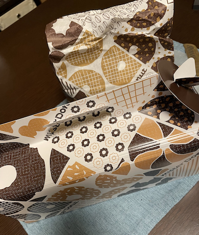 夫婦それぞれがミスド購入