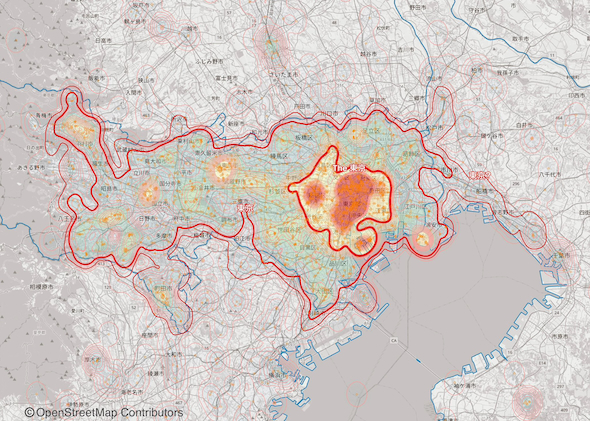 概念としての東京の範囲