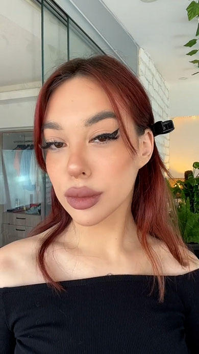 ラップでメイク・仕上がり