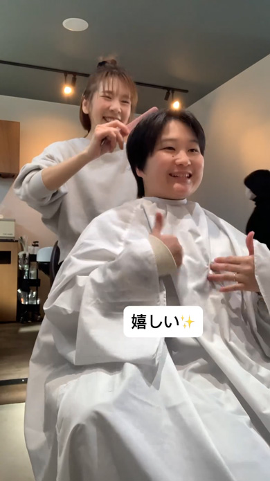 美容師との会話