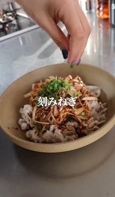 新玉ねぎ豚しゃぶ