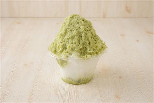 雪ふわかき氷 濃厚ピスタチオ