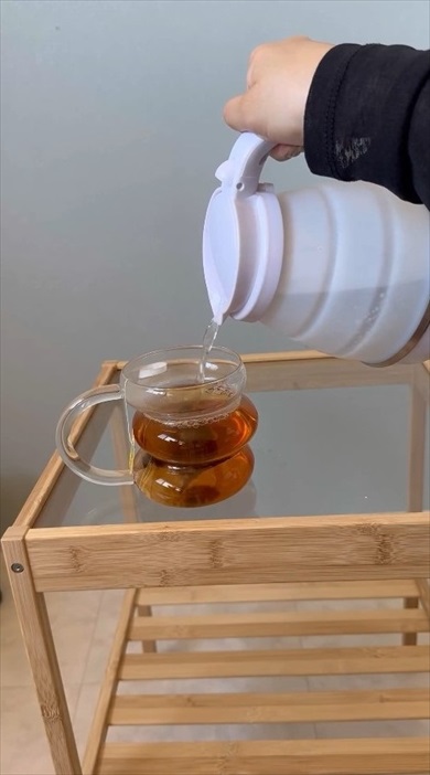 持ち運べるコンパクトケトルがすごい