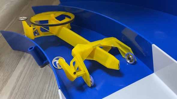 ゴム動力ミニ四駆